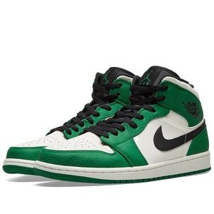 Jordan 1 Mid - Pine Green